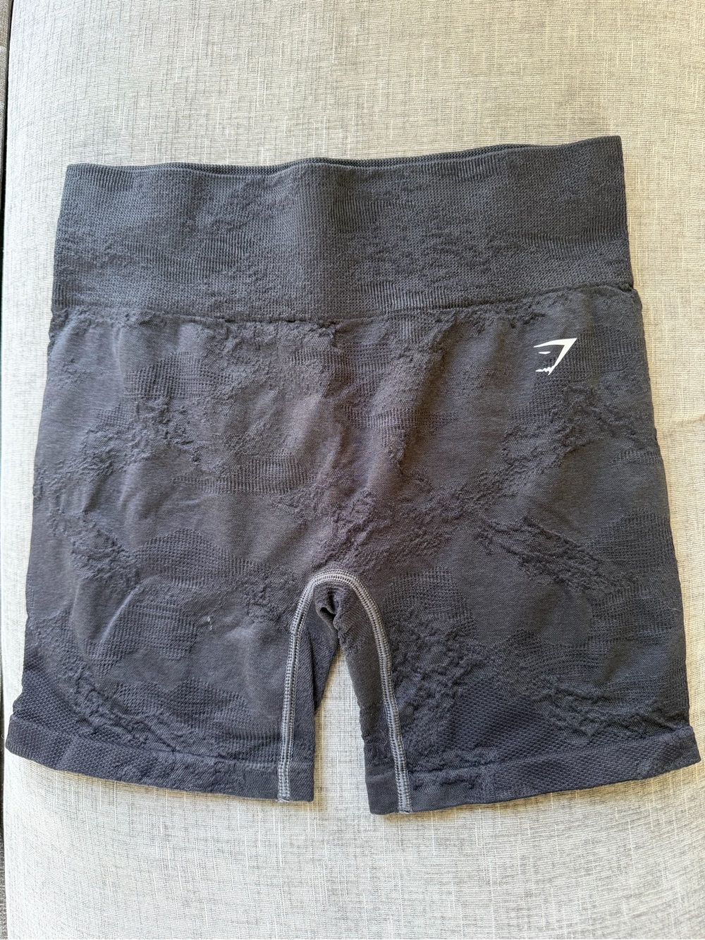 Gymshark Black Seamless High-Waist Bike Shorts